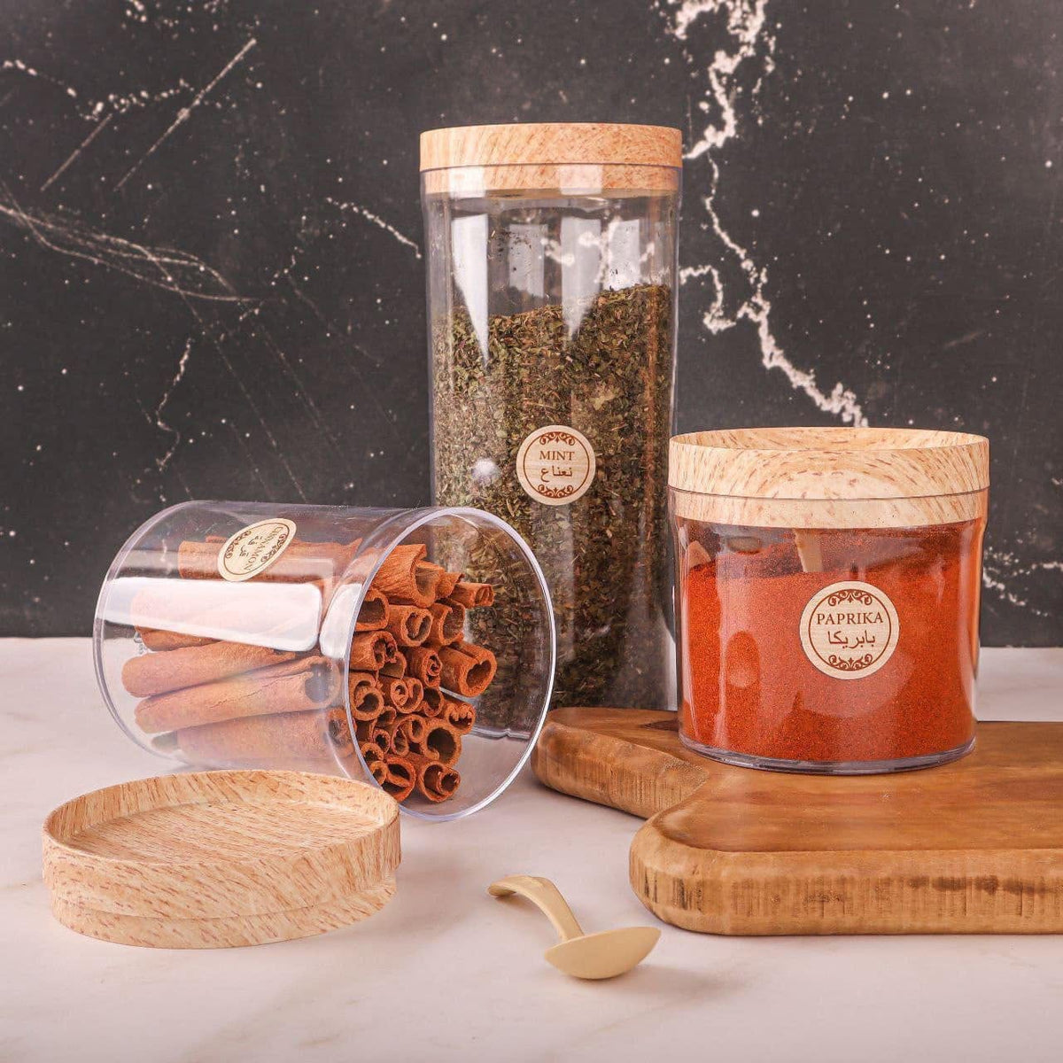Lo2ta No. 14 : Tulip 3-Piece Storage Set + GIFT Sticker labels