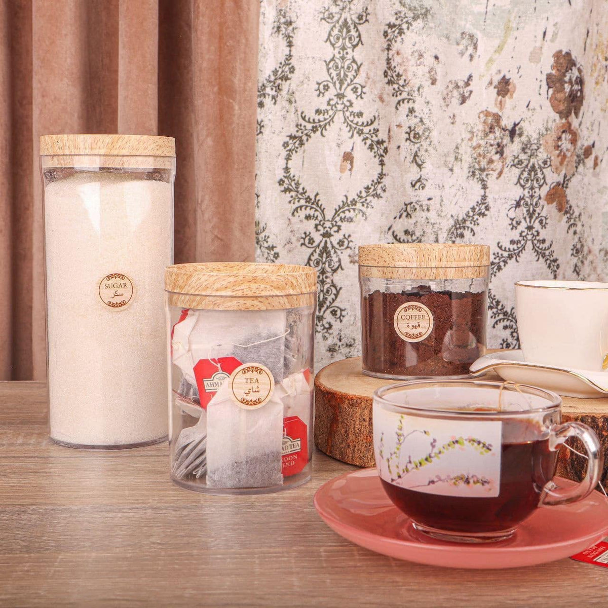 Lo2ta No. 14 : Tulip 3-Piece Storage Set + GIFT Sticker labels