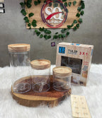 Lo2ta No. 14 : Tulip 3-Piece Storage Set + GIFT Sticker labels