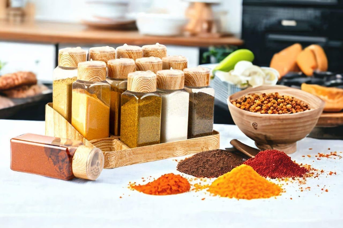 Lo2ta No. 3 : 12-Piece Spice Organizer Rack