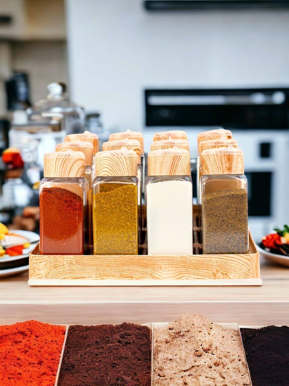 Lo2ta No. 3 : 12-Piece Spice Organizer Rack
