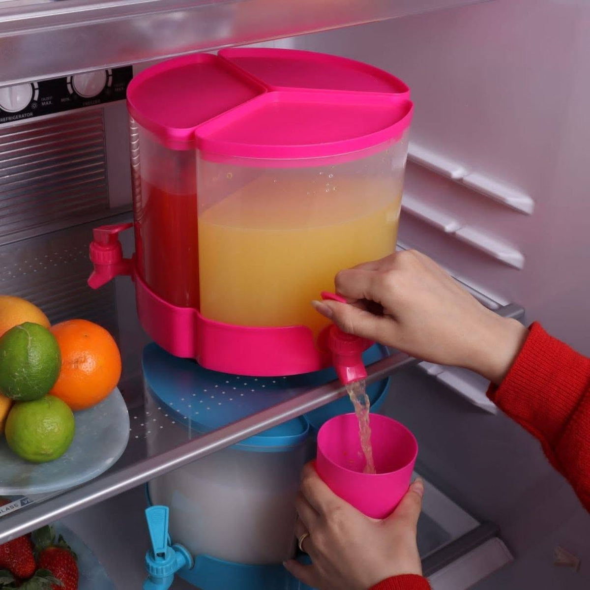 Lo2ta No. 6 : Floria 3-Compartment Juice Dispenser