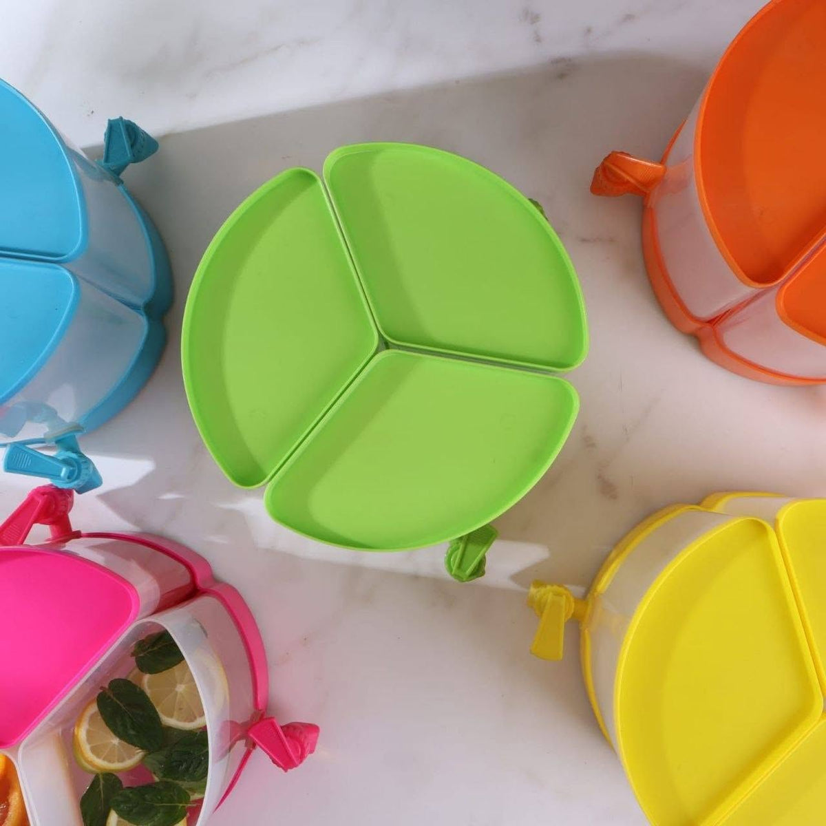 Lo2ta No. 6 : Floria 3-Compartment Juice Dispenser