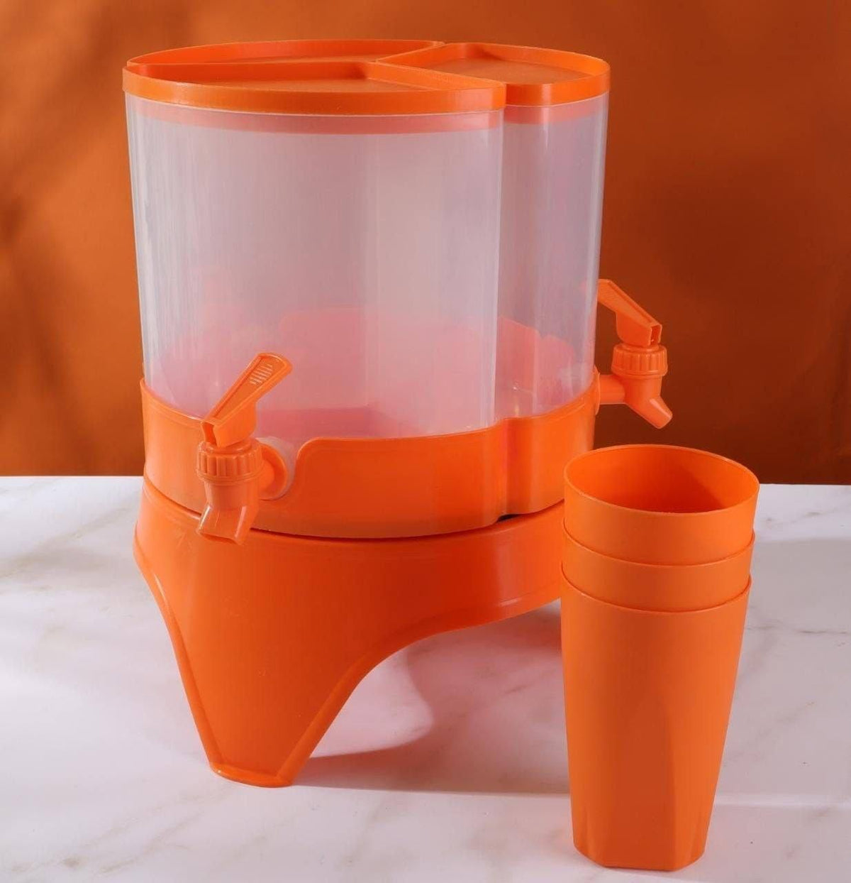 Lo2ta No. 6 : Floria 3-Compartment Juice Dispenser
