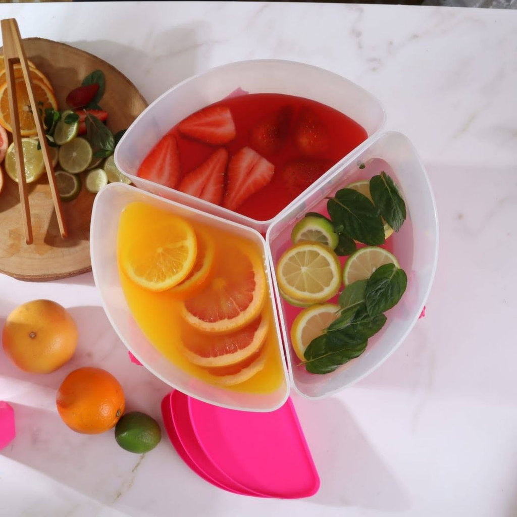 Lo2ta No. 6 : Floria 3-Compartment Juice Dispenser