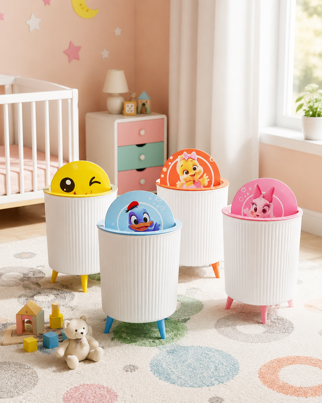 Lo2ta No. 2 : Kids Digital Basket – Toy & Rubbish Organizer