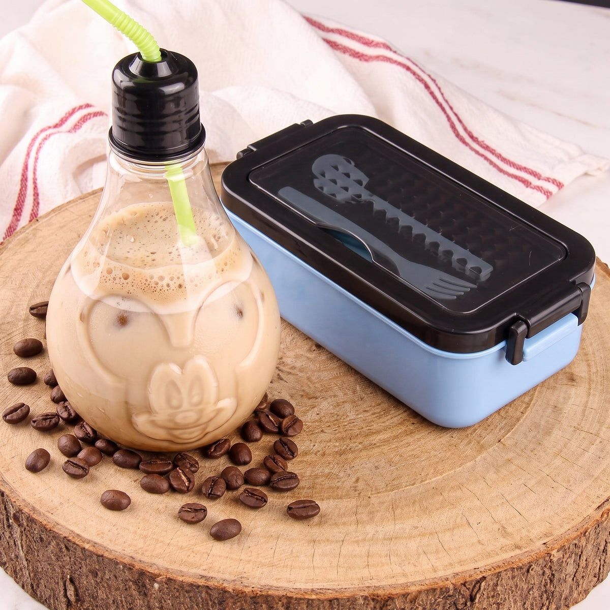 Lo2ta No. 11 : Back to School Bundle - Lunch Box & Juice Bottle