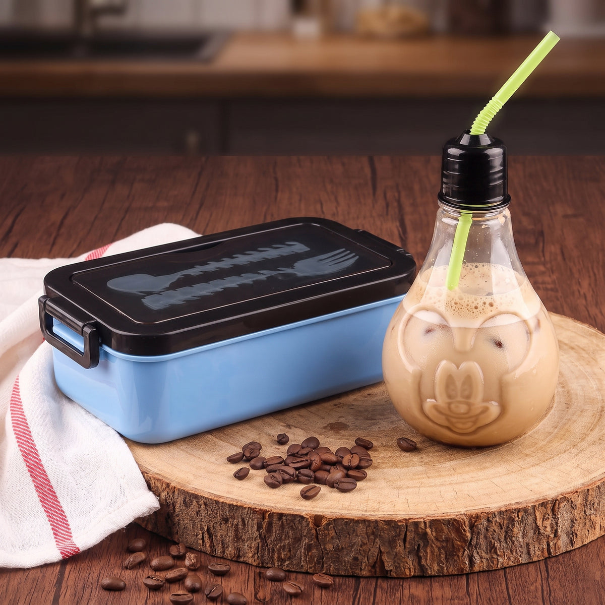 Lo2ta No. 11 : Back to School Bundle - Lunch Box & Juice Bottle